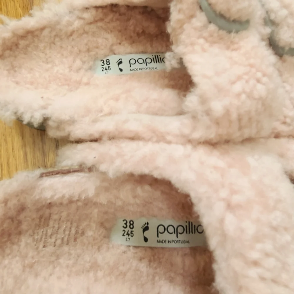 Birkenstock Papillio Chunky Big Buckle Shearling Sandals 💕